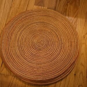Round Woven Placemat Set Of 10